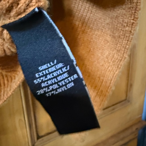 7 for all Mankind Women's Brown Button-Up Sweater - Picture 5 of 6